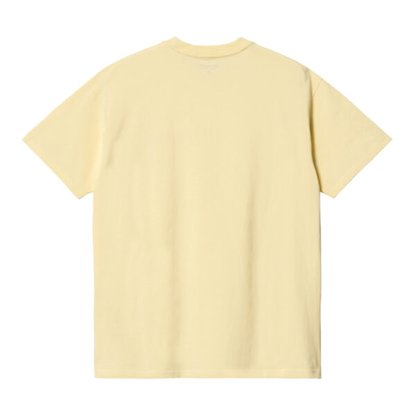 T-shirt carhartt jaune t-shirt script embroidery yellow sport aventure 0range