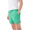 short de bain Jott vert maillot de bain homme jott vert clair a bandes sport aventure Orange