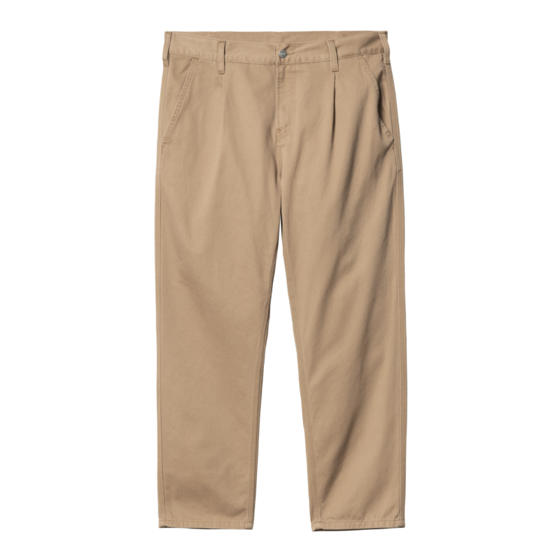 pantalon carhartt abbott nomad beige en coton sport aventure Orange