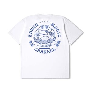 EDWIN Music t-shirt white