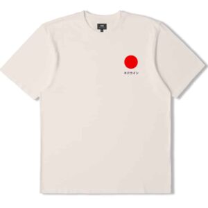 EDWIN Japanese Sun creme t-shirt
