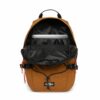sac a dos Eastpak borys brown camel à lacets poches ordinateur sport aventure Orange
