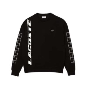 LACOSTE Sweatshirt graphique noir