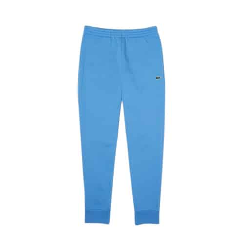 pantalon sport lacoste en molleton bleu turquoise sport aventure Orange