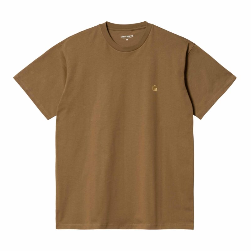 Carhartt chase t-shirt hamilton camel coton sport aventure Orange