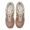 chaussures new balance running hommde new balance ML574 beige camel mindful grey sport aventure Orange