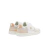 baskets Lacoste femme t-clip crocodile brillant rose beige sneakers femme Lacoste sport aventure à Orange