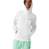 sweatshirt Lacoste sport sweat blanc lacoste à capuche en coton sport aventure à Orange