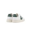sneakers VEJA V-12 baskets VEJA HOMME en cuir vert cyprus sport aventure à Orange