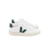 sneakers VEJA V-12 baskets VEJA HOMME en cuir vert cyprus sport aventure à Orange