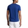 t-shirt ralph lauren bleu en coton brodé sport aventure Orange