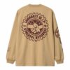 t-shirt manches longues carhartt wip t-shirt stronger beige sport aventure Orange