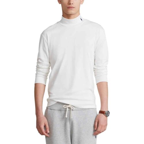 RALPH LAUREN T-shirt col blanc ML