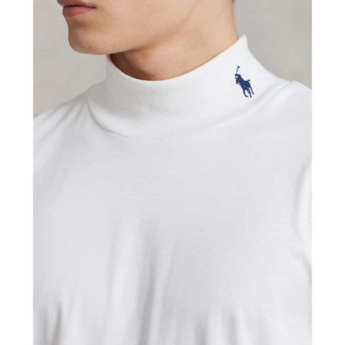 RALPH LAUREN T-shirt col blanc ML