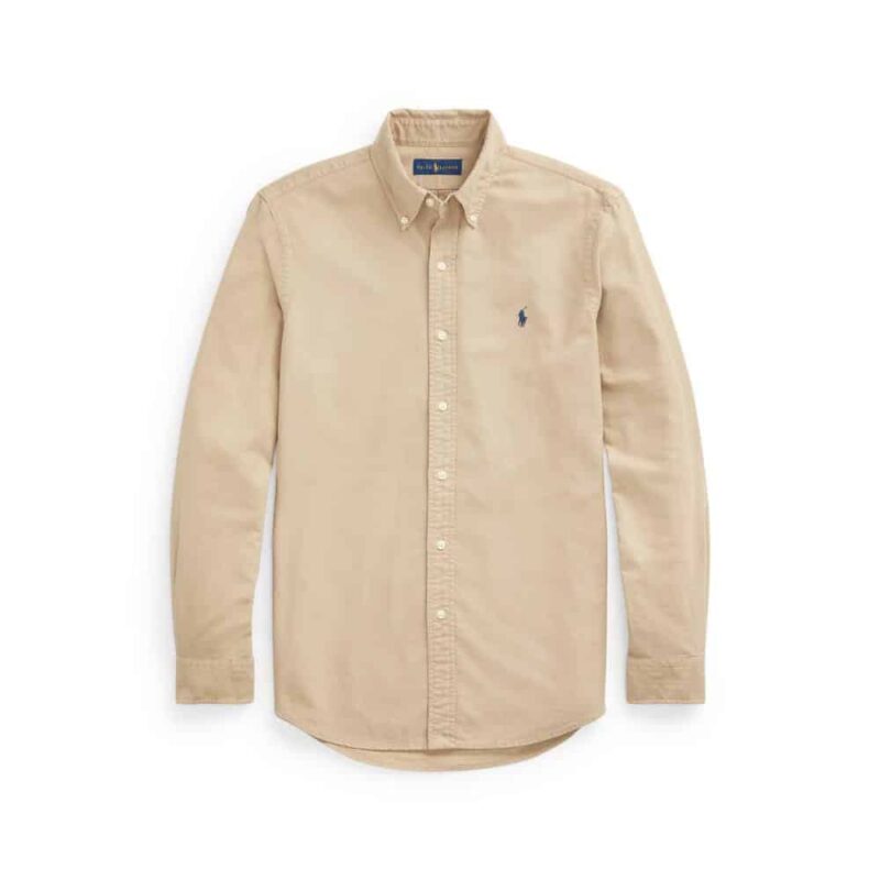 chemise oxford RaLPH Lauren en coton BEIGE sport aventure Orange