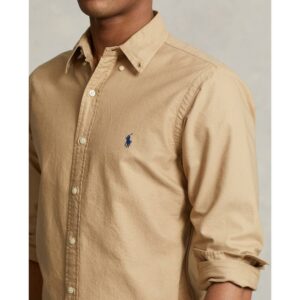 RALPH LAUREN Chemise oxford beige