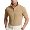 Polo manches courtes ralph lauren beige en coton polo ralph lauren homme sport aventure Orange