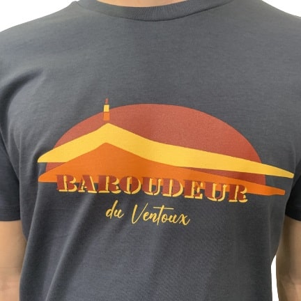 T-shirt bonmoment en coton biologique ventoux eco-responsable sport aventure à Orange