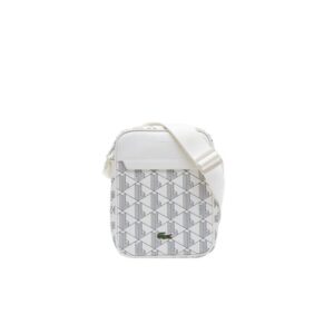 LACOSTE Sacoche verticale mixte blanc