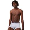 Boxer short Lacoste lot de 3 boxers short Lacoste tricolore sport aventure Orange