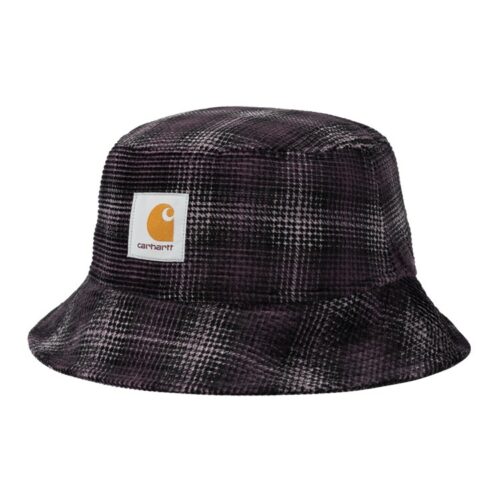 CARHARTT Bob velours black à carreaux