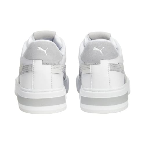 baskets puma blanc et gris en cuir et synthétique chaussures puma ca pro glitch white sport aventure Orange