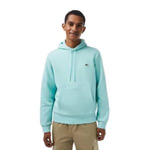 LACOSTE Sweatshirt capuche vert clair