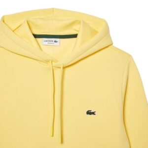 LACOSTE Sweatshirt capuche jaune