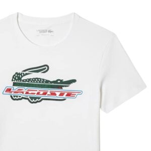 LACOSTE T-shirt sport blanc