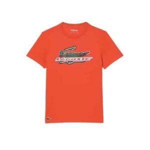 LACOSTE T-shirt sport orange