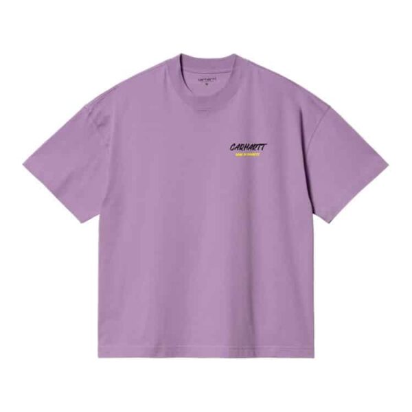 t-shirt carhartt wip violet t-shirt built carhartt wip sport aventure Orange