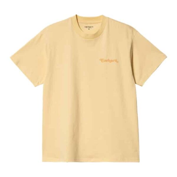 t-shirt carhartt yellow homme t-shirt jaune carhartt sport aventure Orange