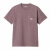 t-shirt carhartt wip pocket lupinus heather sport aventure Orange
