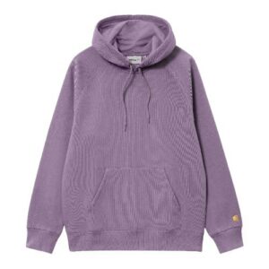 CARHARTT Sweatshirt Chase violet à capuche