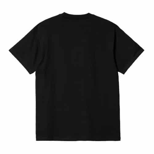 t-shirt carhartt wip palm black t-shirt coton bio sport aventure Orange