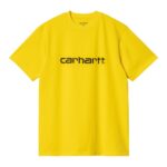 CARHARTT Script t-shirt buttercup