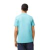 Polo Lacoste bleu turquoise homme sport aventure Orange