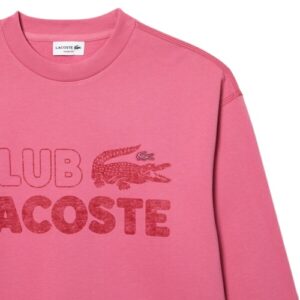 LACOSTE Sweat vintage rose