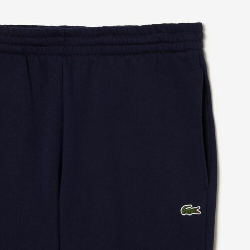 LACOSTE Pantalon coton bio marine