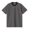 t-shirt Carhartt wip terrell dark navy sport aventure Orange