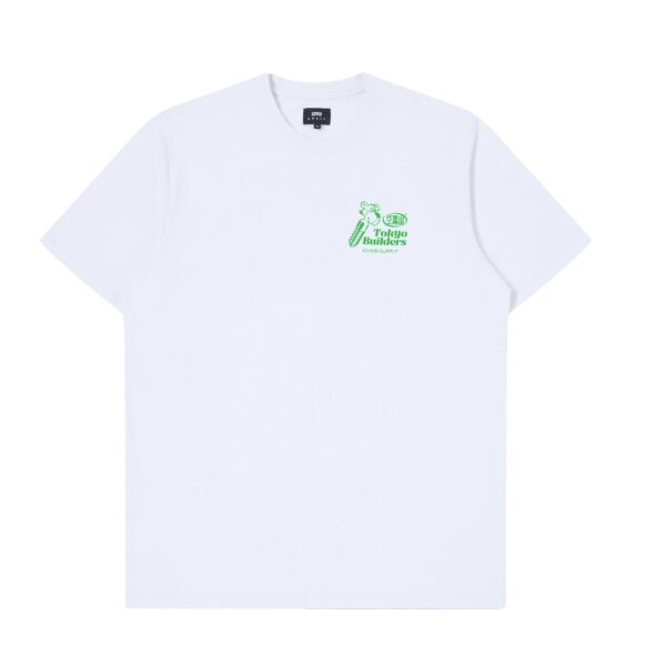 t-shirt edwin EDWIN Tokyo Builders white marque japonaise mixte chez Sport Aventure à Orange