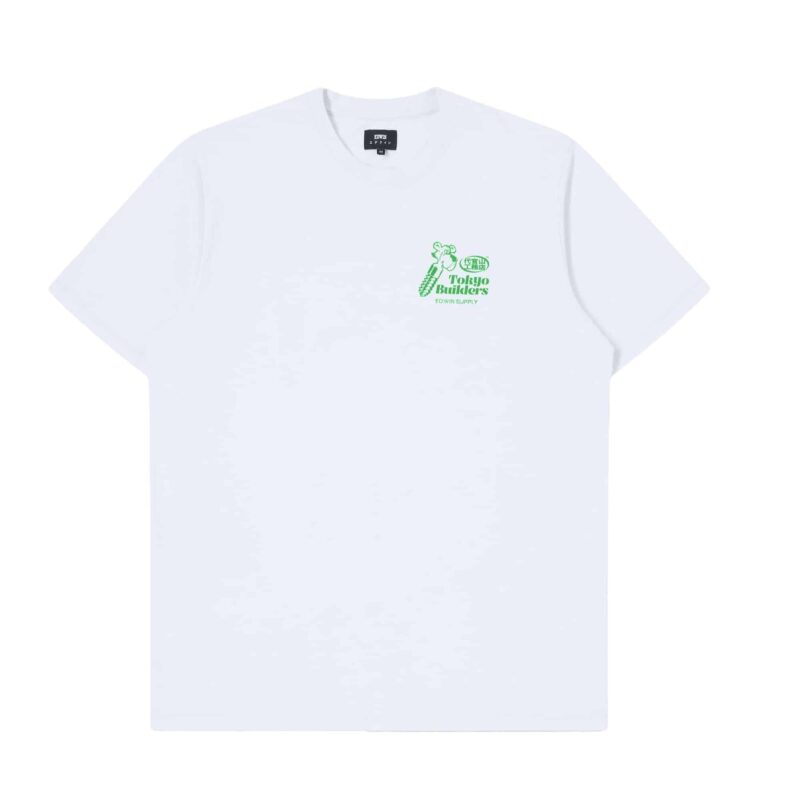 t-shirt edwin EDWIN Tokyo Builders white marque japonaise mixte chez Sport Aventure à Orange