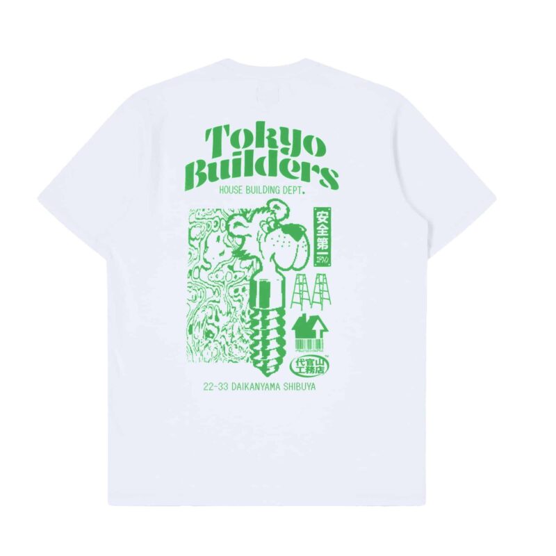 t-shirt edwin EDWIN Tokyo Builders white marque japonaise mixte chez Sport Aventure à Orange