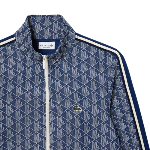 VESTE sweatshirt zippé Paris imprimé monochrome marine chez Sport Aventure à Orange