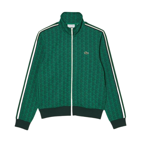 VESTE sweatshirt zippé Paris imprimé monochrome vert chez Sport Aventure à Orange