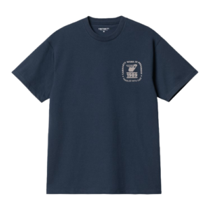 CARHARTT Stamp state tee-shirt blue