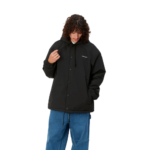 CARHARTT Hooded coach jacket black