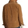 chemise en gros velours ralph lauren camel