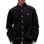 CARHARTT Madison chemise velours black