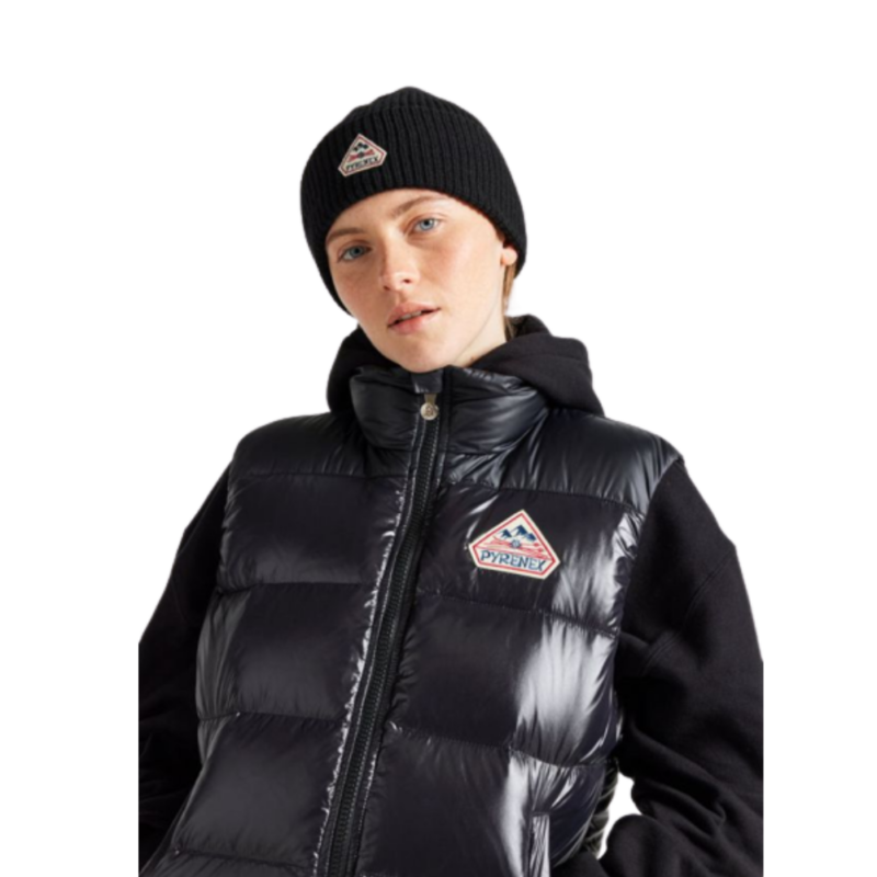 pyrenex bonnet gomma noir homme et femme